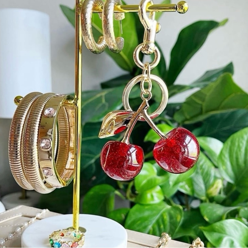 Park Lane “Cherry Pie” Handbag Charm/Keychain! BNIP!! - Picture 2 of 7